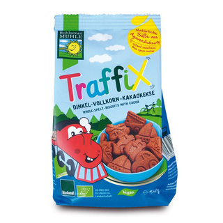 Traffix Dinkel-Kakaokekse Bio  150 g