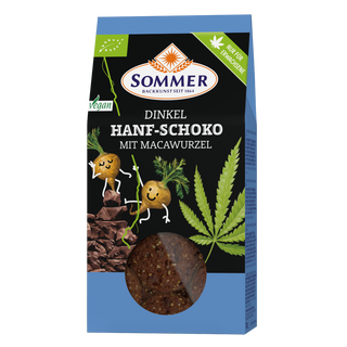Dinkelkekse Hanf-Schoko mit Macawurzel Bio  150 g