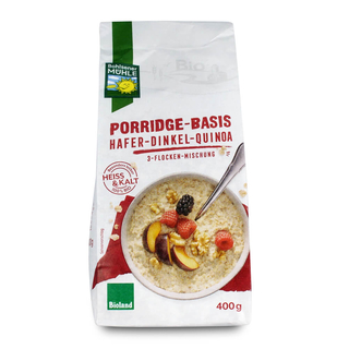 Porridge Basis Hafer-Dinkel-Quinoa Flockenmischung  400 g
