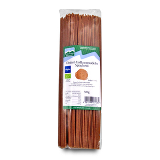 Bio Dinkel-Spaghetti Vollkorn 500 g