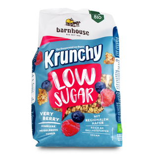 Krunchy Low Sugar Very Berry Bio  375 g