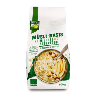 Msli-Basis Heimisches Superfood 6-Flocken-Mischung Bio  500 g