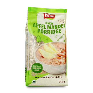 Dinkel-Apfel-Mandel-Porridge Bio  500 g