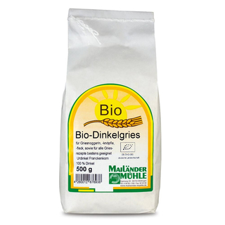 Bio Dinkelgrieß hell  500 g