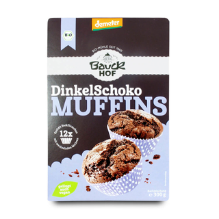 Dinkel Muffins Schoko Bio  300 g