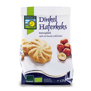 Dinkel Hafer Keks Bio  125 g