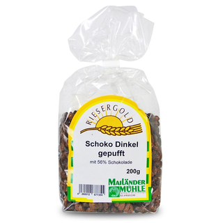 Schoko Dinkel-Puffies  200 g